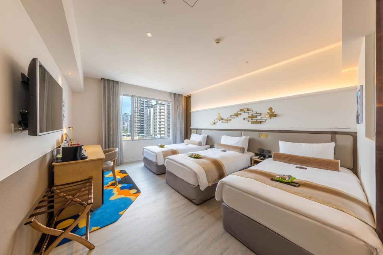 Taipei Garden Hotel - Ximending Eksteriør billede Deluxe Family Room
