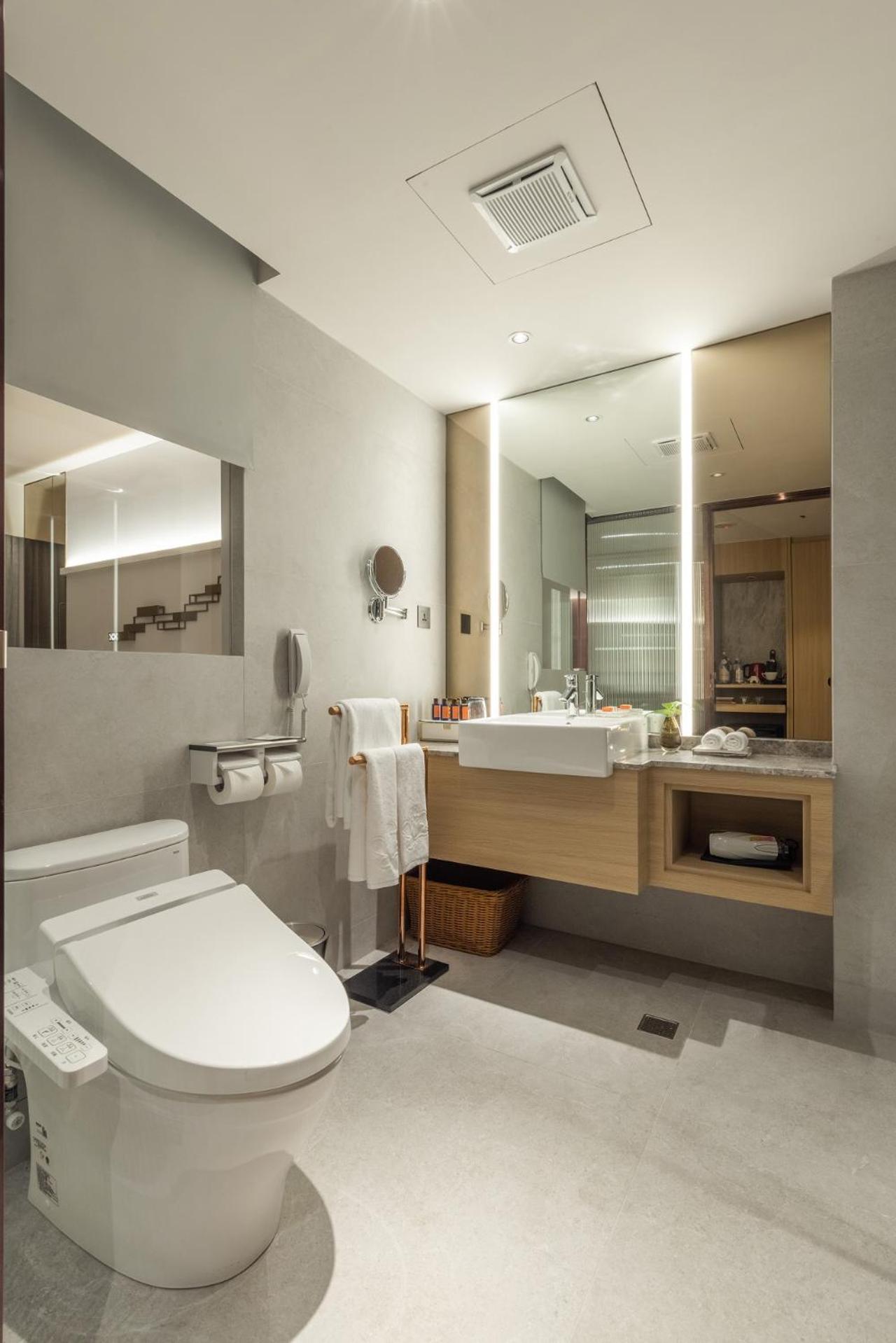 Taipei Garden Hotel - Ximending Eksteriør billede Bathroom