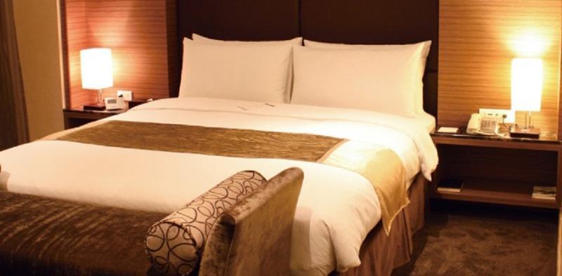 Taipei Garden Hotel - Ximending Eksteriør billede A bed